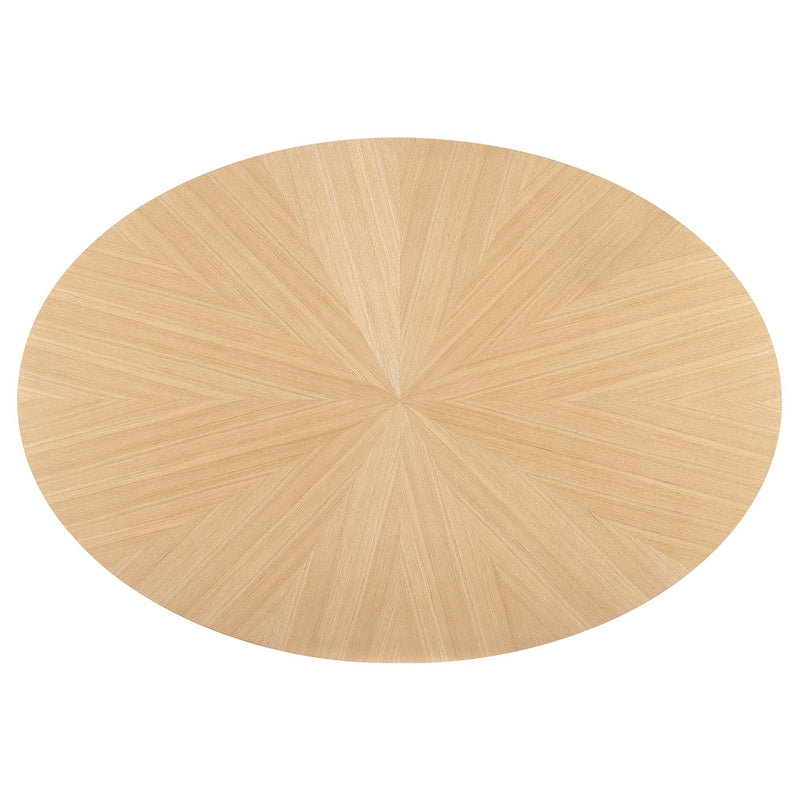 Oak / 63" Oval