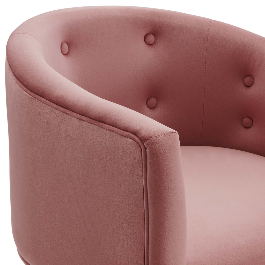 Humpty Chair Savour Tufted Performance Velvet Accent Chair – Modway