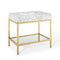 Gold White / 36"