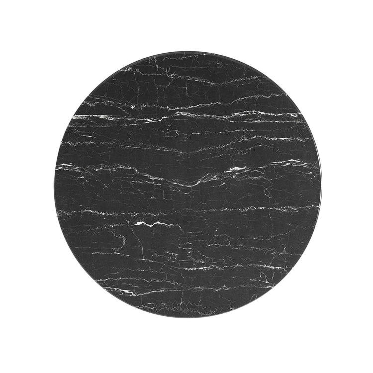 Faux Marble / White Black