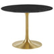 Faux Marble / Gold Black