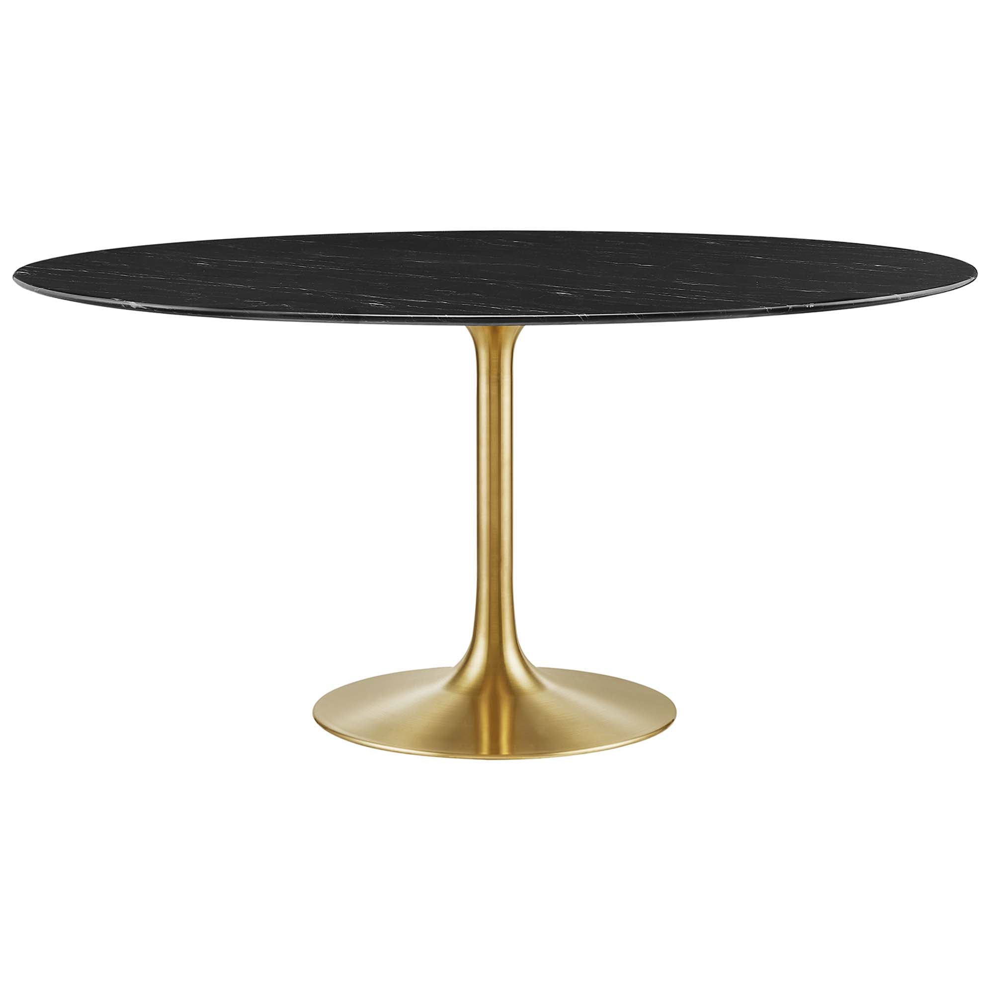 Faux Marble / Gold Black