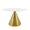 Gold White