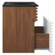White Walnut Black / 18" 