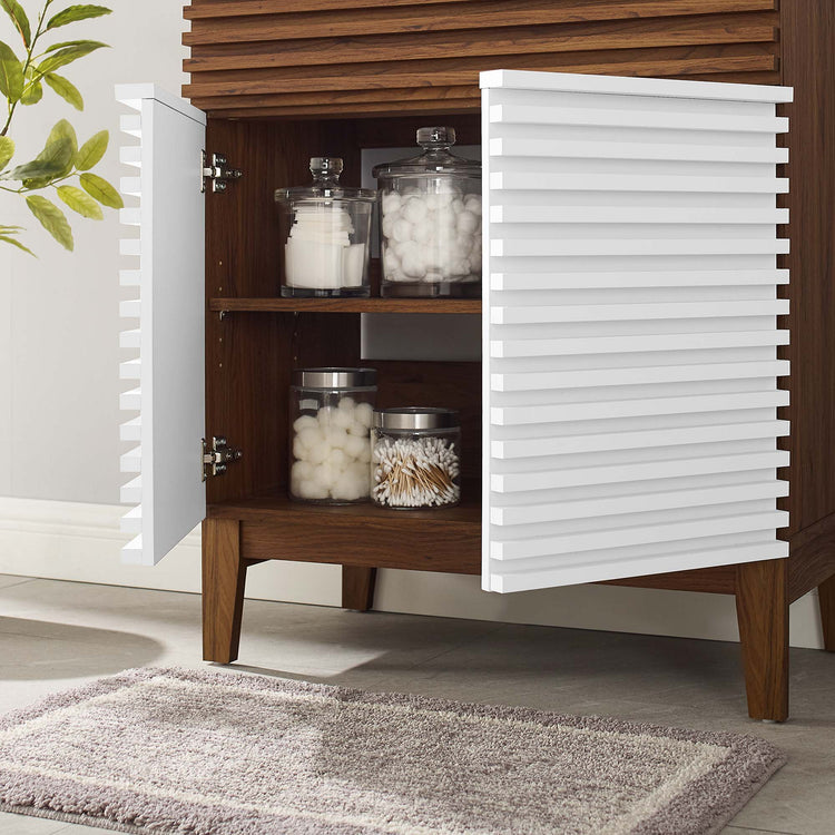 White Walnut White / 30" 