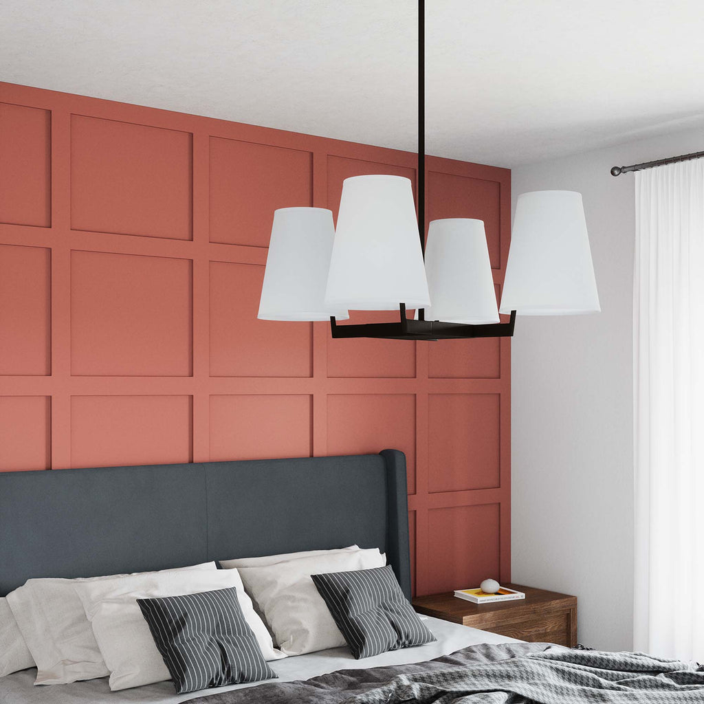 Meritage Led Light Mercer 4-Light Pendant Light – Modway