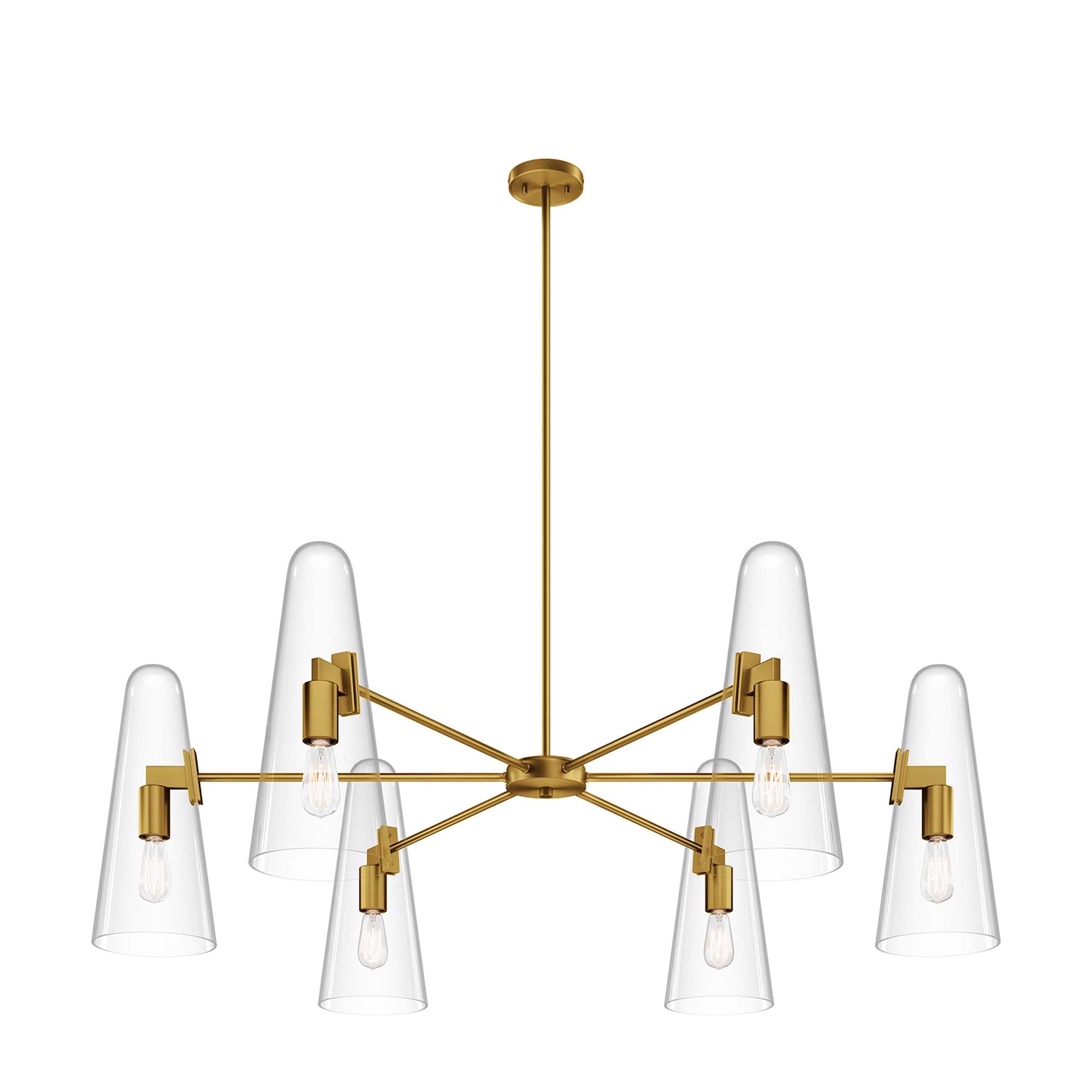 Clear Satin Brass