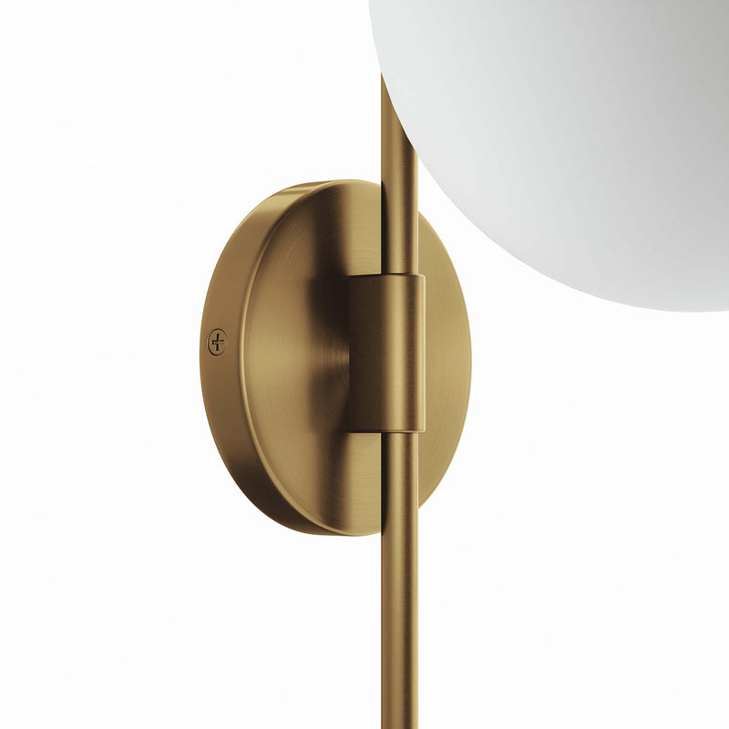 Opal Satin Brass