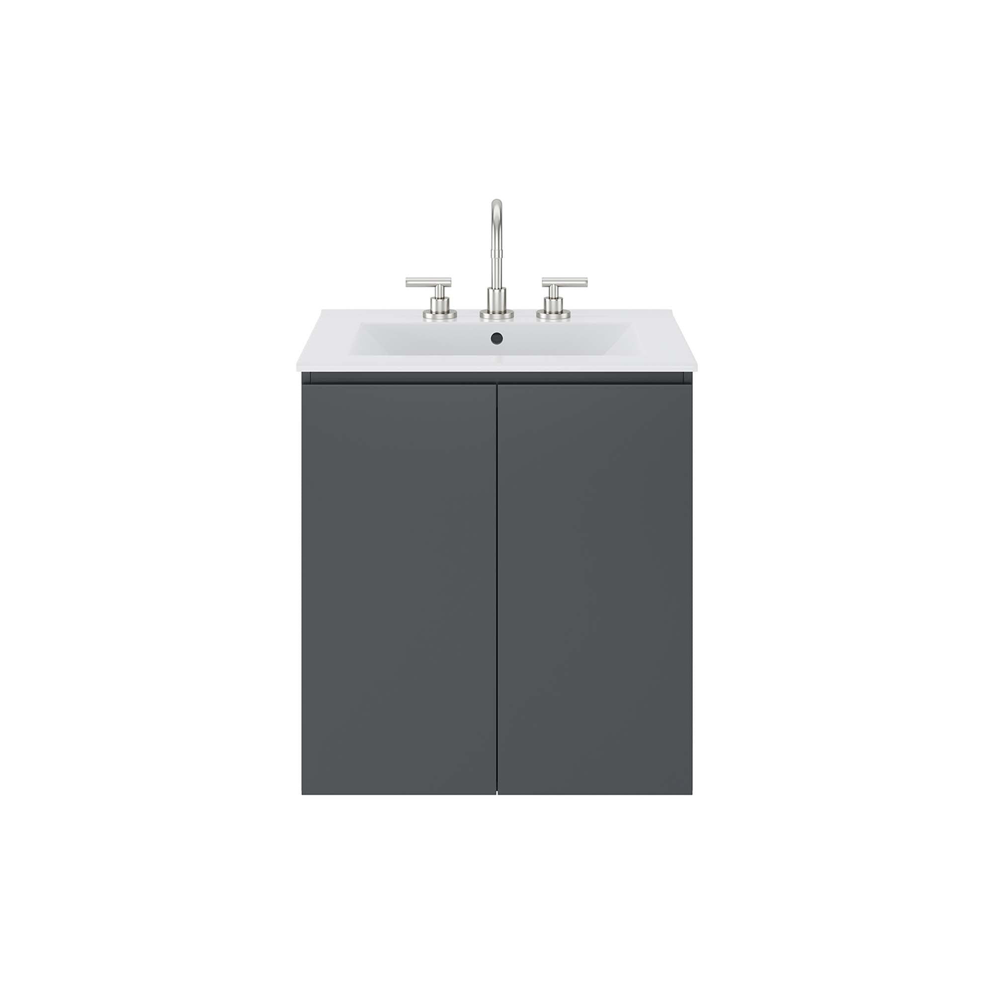 Gray White / 24"