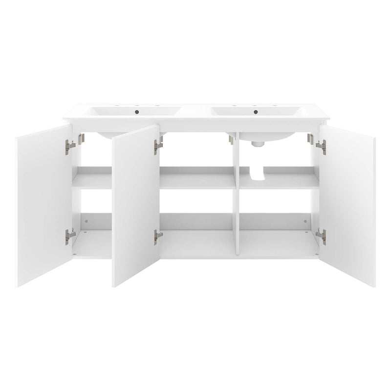 White White / 48" Double