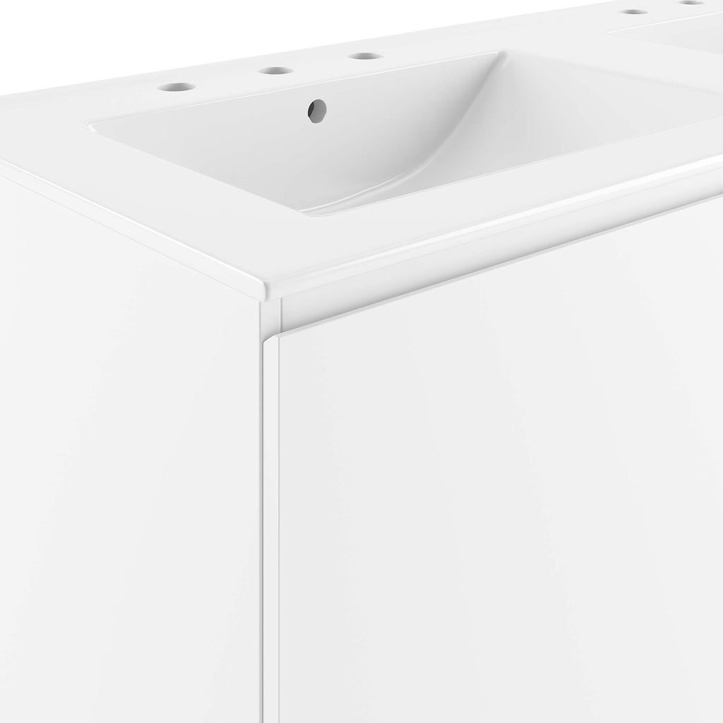 White White / 48" Double