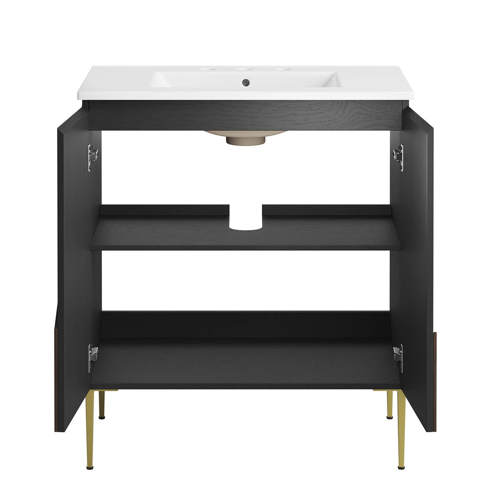 White Black / 30" 