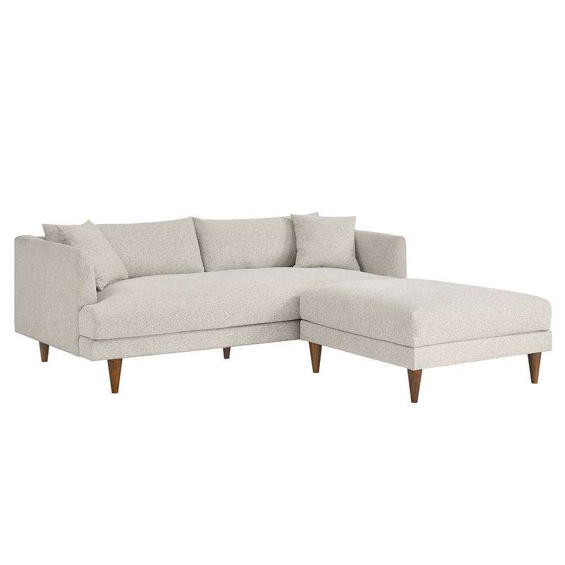 Heathered Weave Ivory