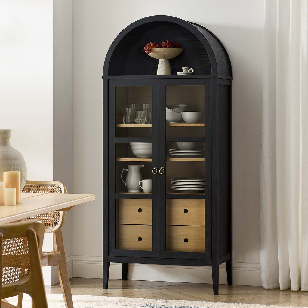 Nolan Tall Arched Storage Display