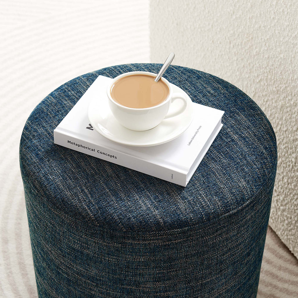 Heathered Weave Azure