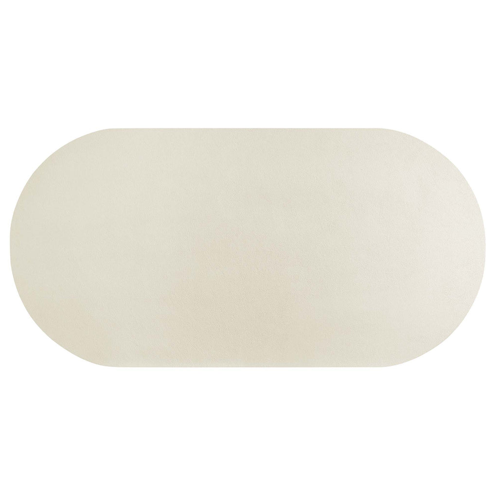 Caspian 72" Oval Concrete Dining Table – Modway