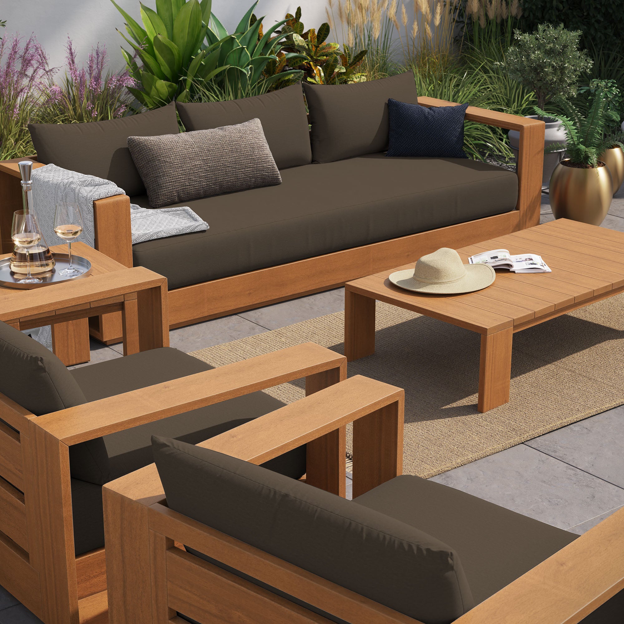 Coffee Table Teak Patio Sets On Sale Coffee Table Acacia Wood