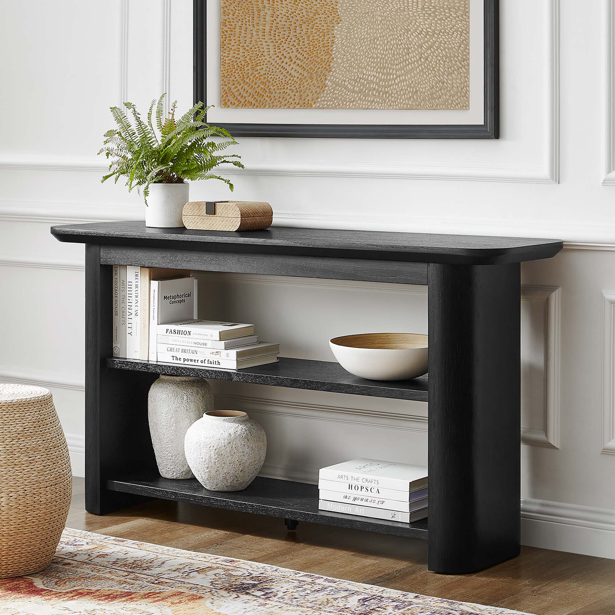Calix Table Calix 57” Console Table – Modway