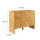 Hudson  40" Burl Wood  Sideboard