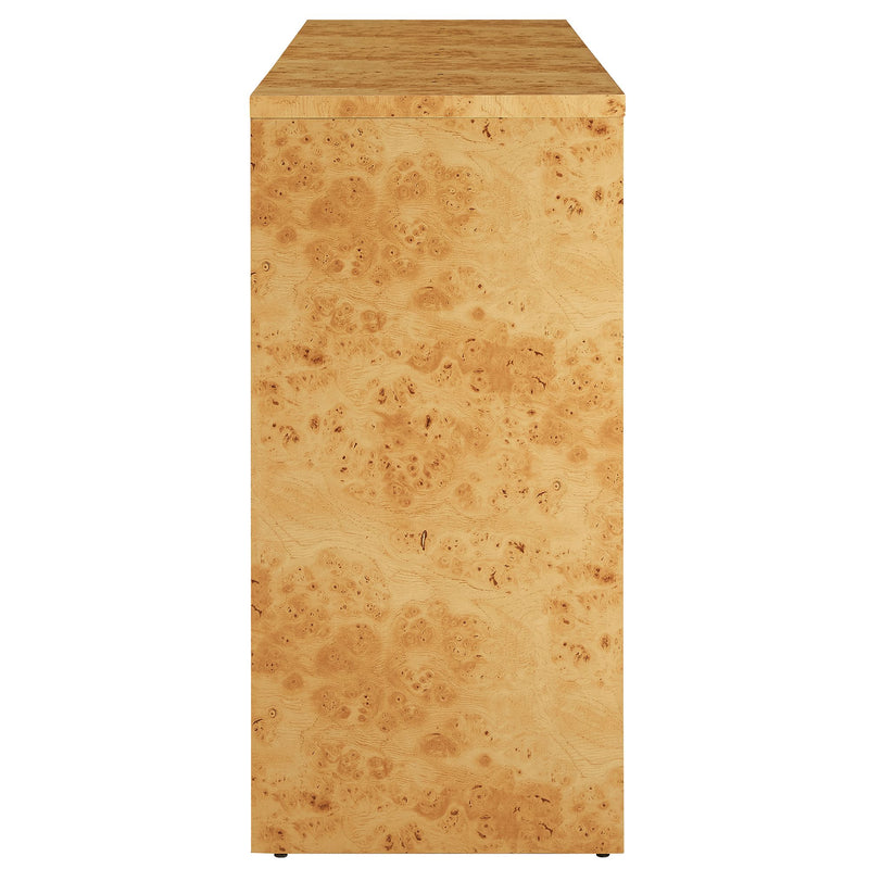 Hudson  60" Burl Wood  Sideboard