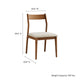 Walnut Heathered Weave Beige / Armchairs
