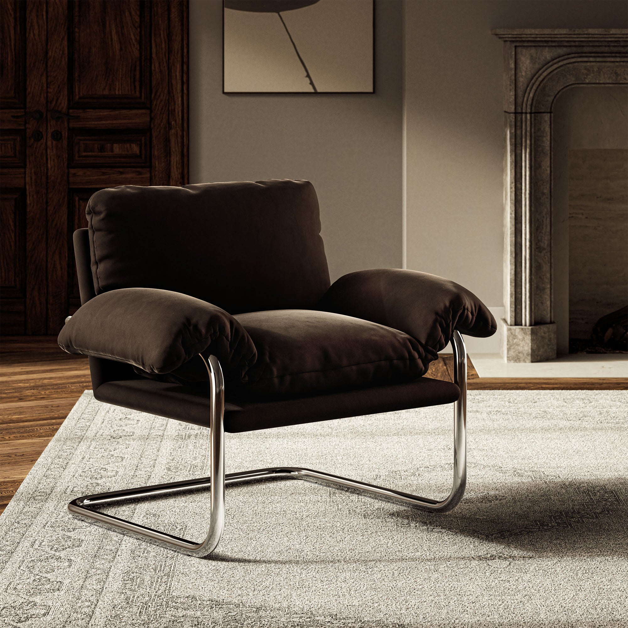 Ansel Performance Velvet Accent Chair – Modway