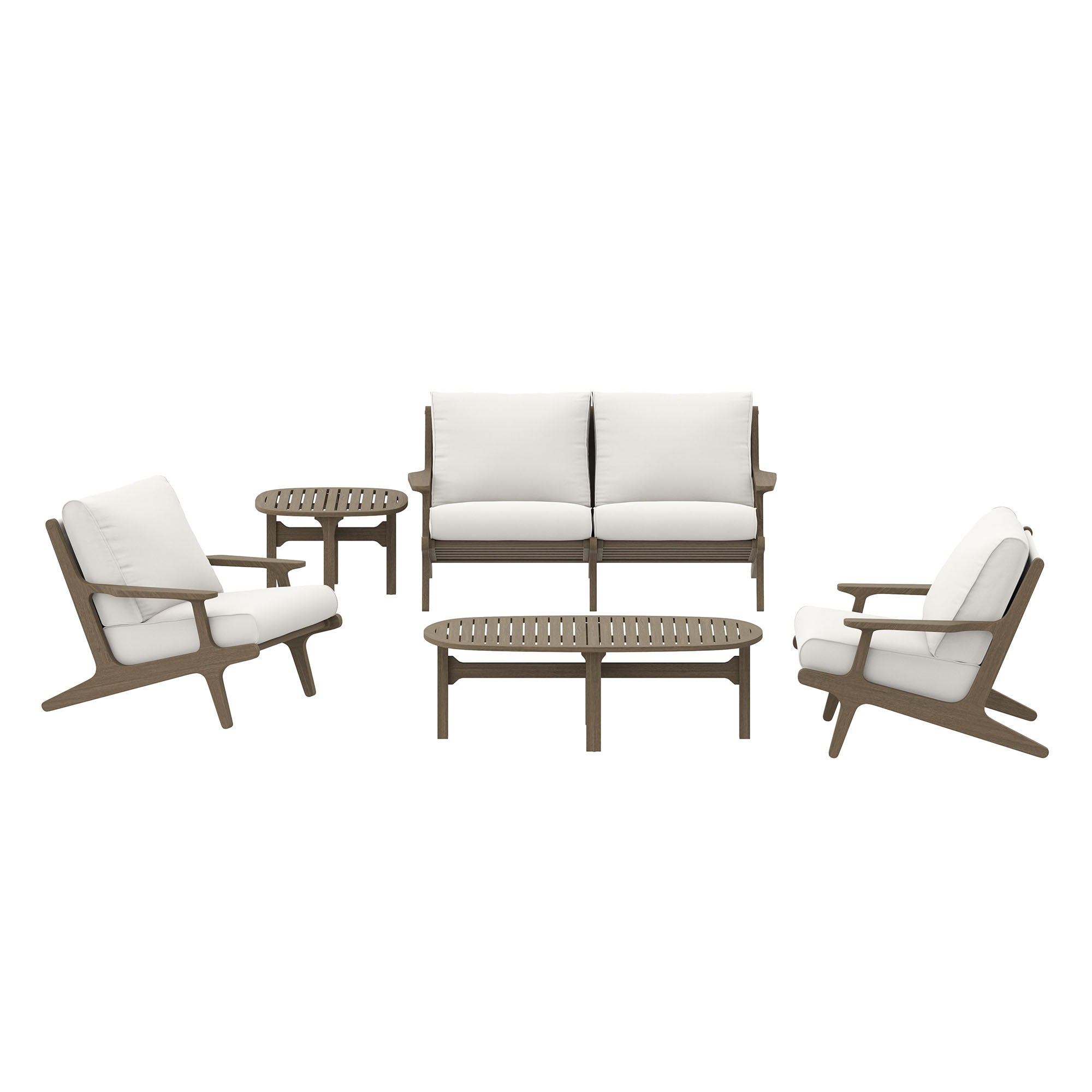Weathered Gray White