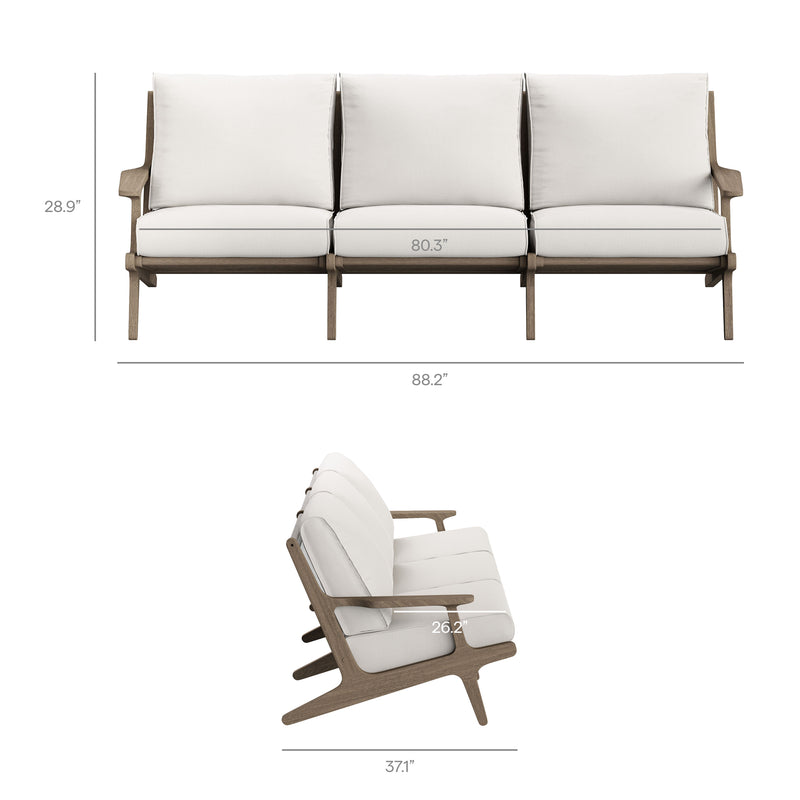 Weathered Gray White