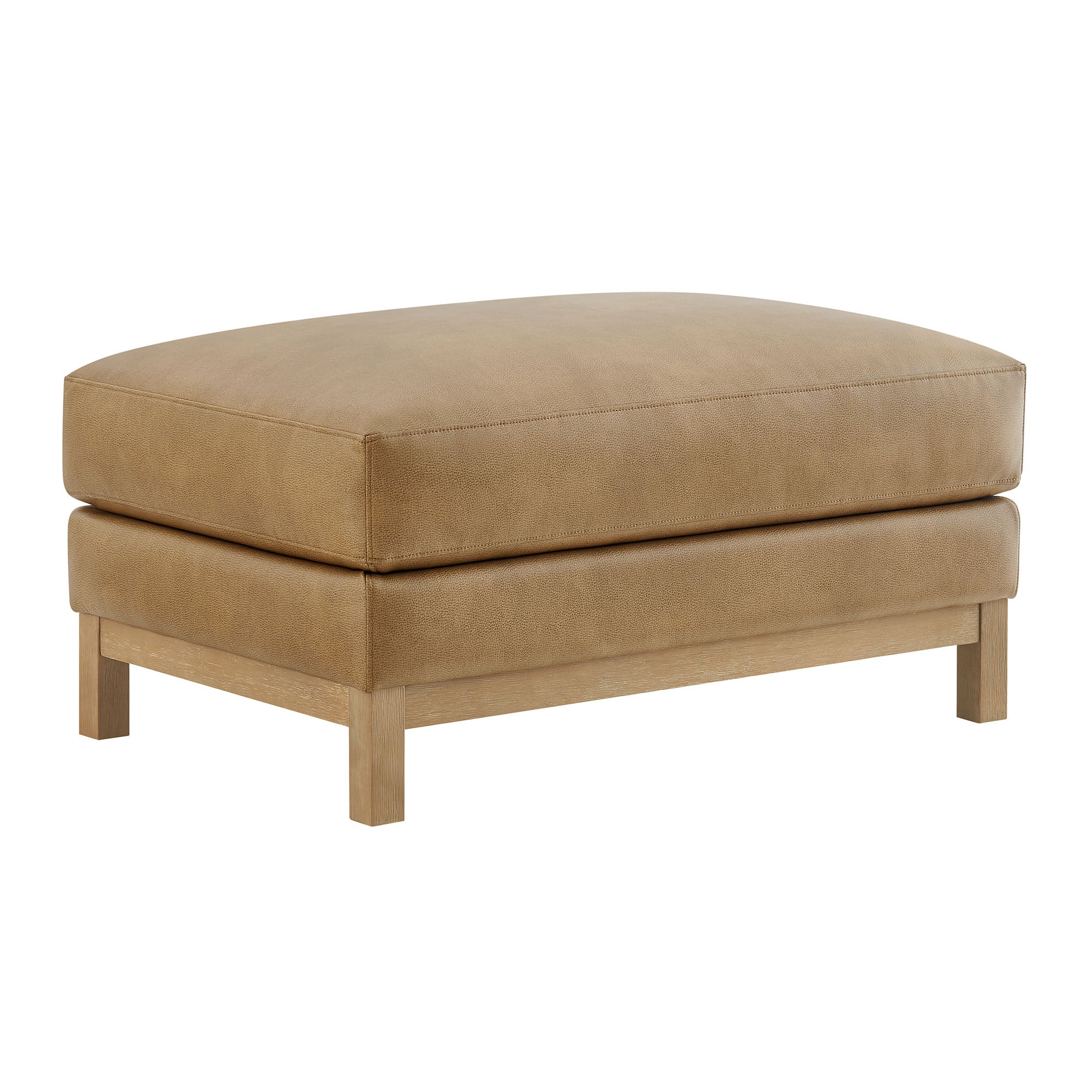 Roscoe Vegan Leather Ottoman – Modway