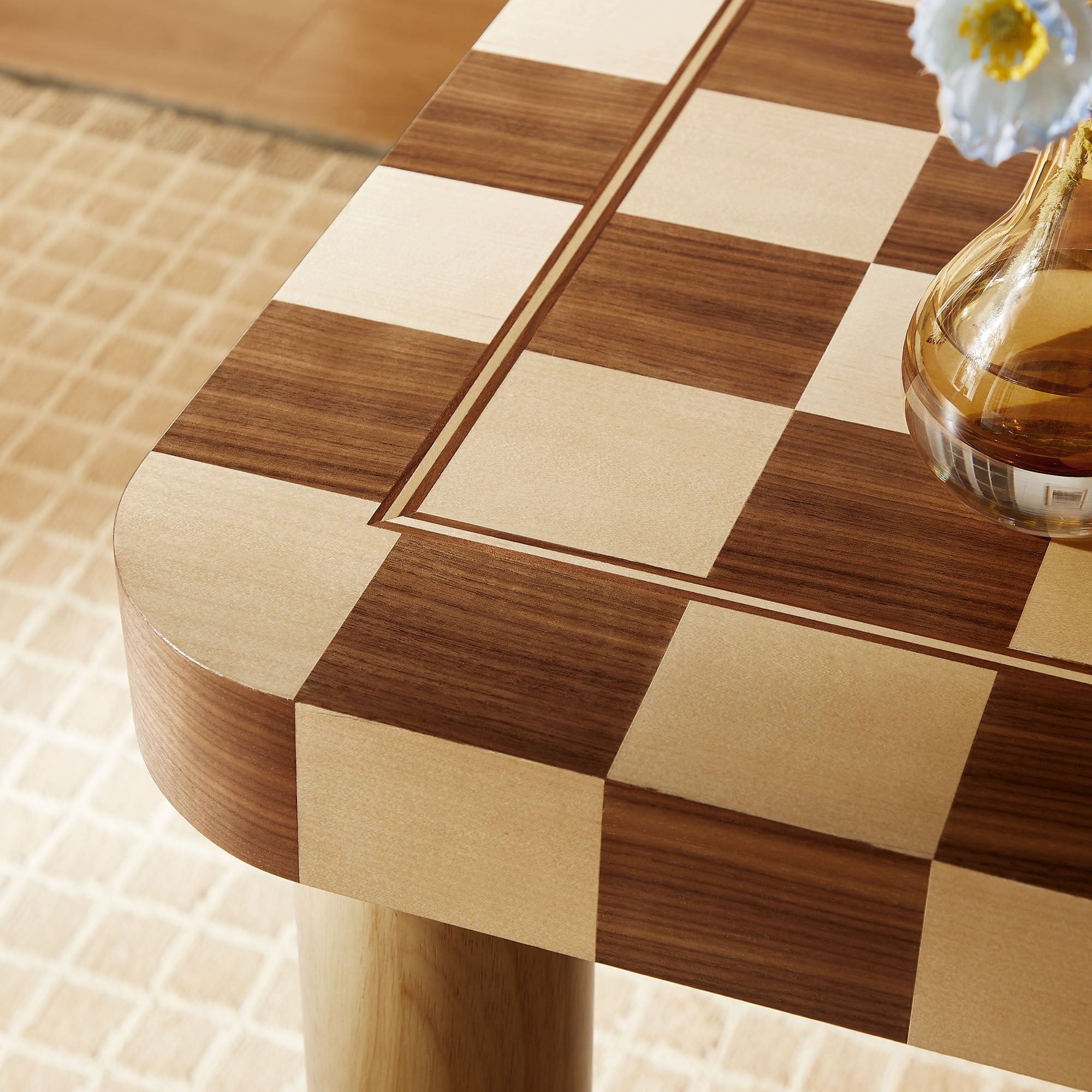 Oak and Walnut
