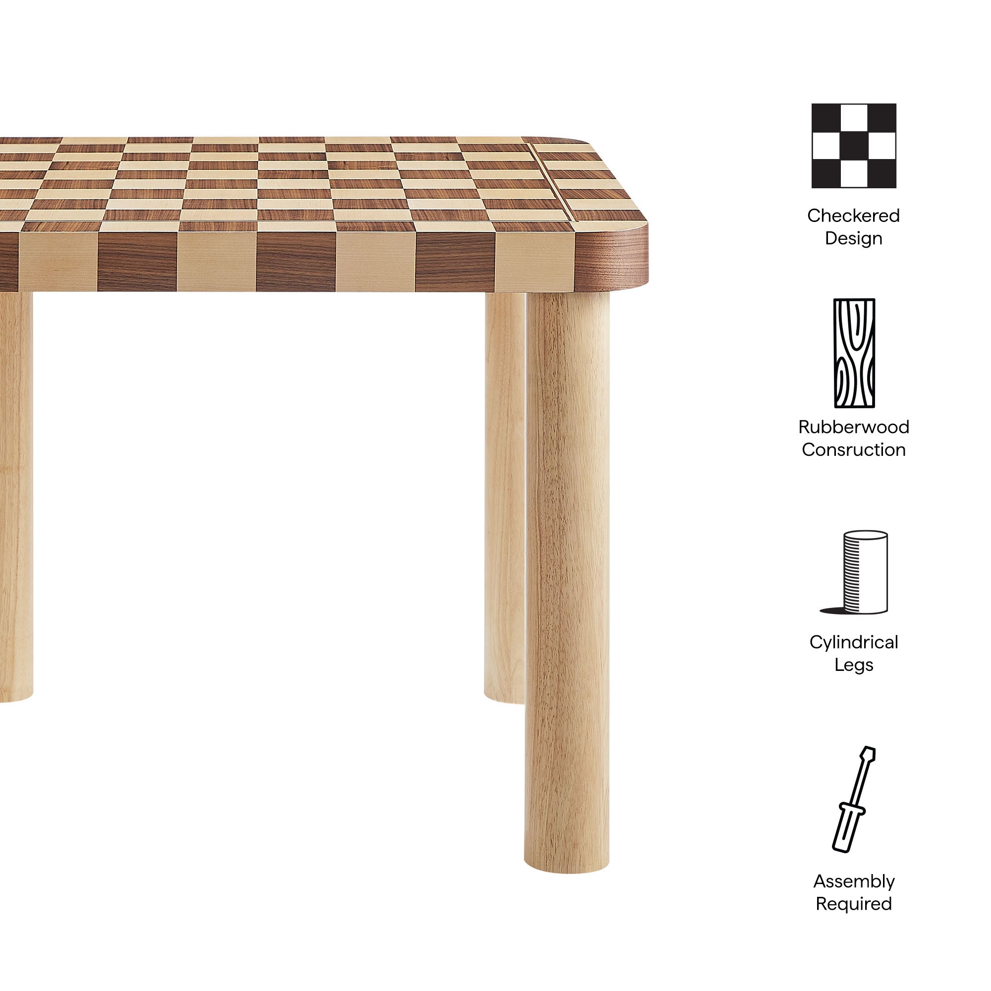 Oak and Walnut