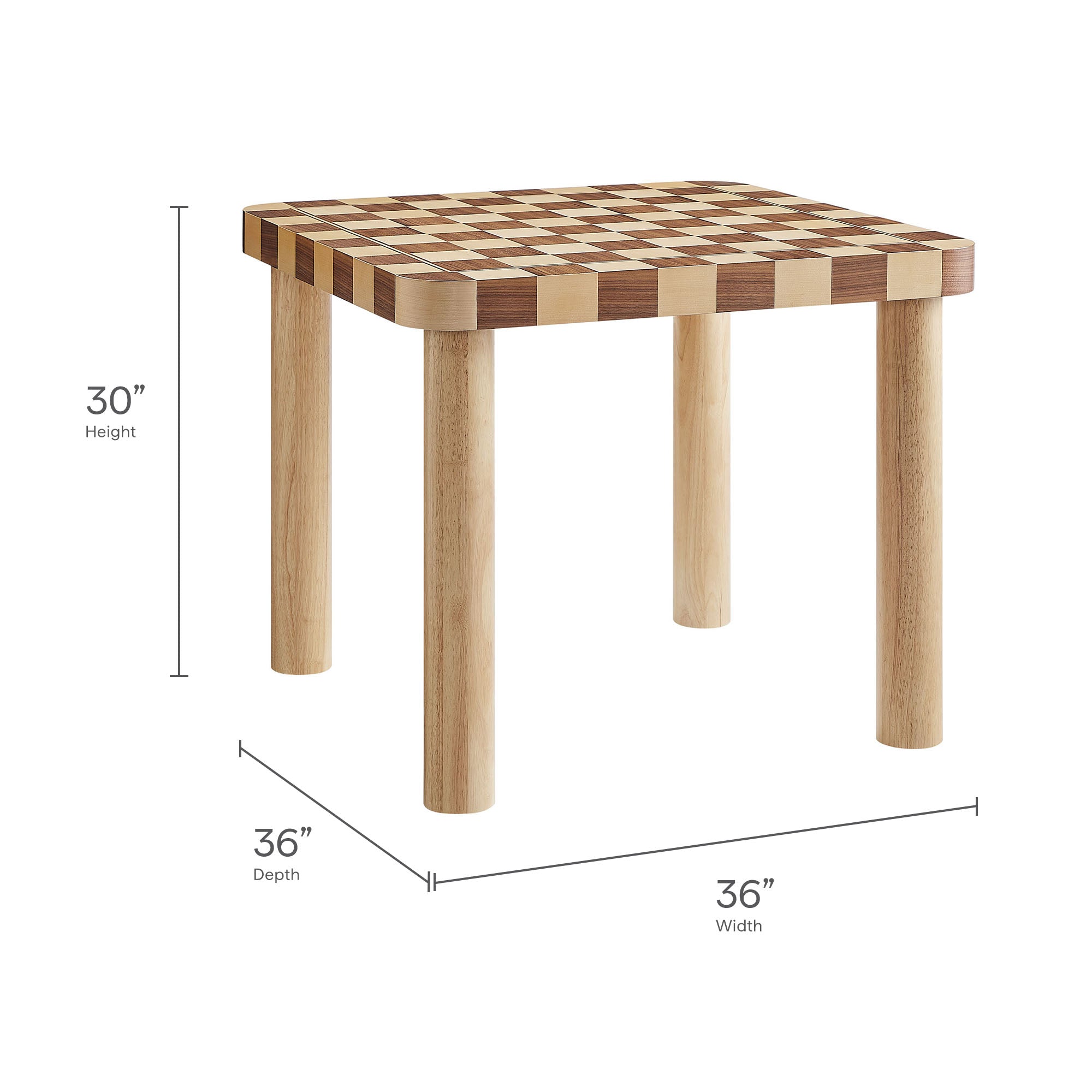 Oak and Walnut