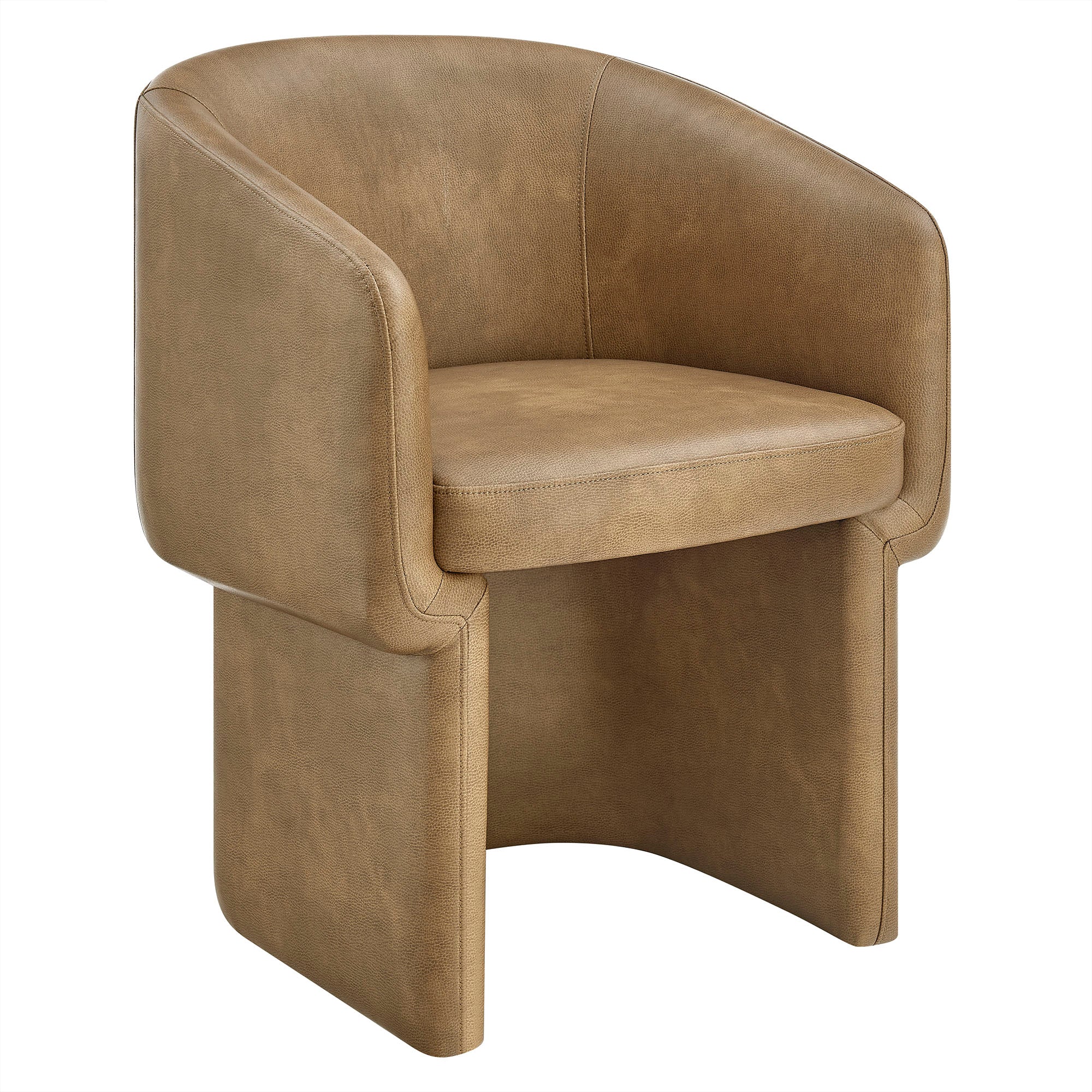 Verity Barrel Back Vegan Leather Dining Chair – Modway