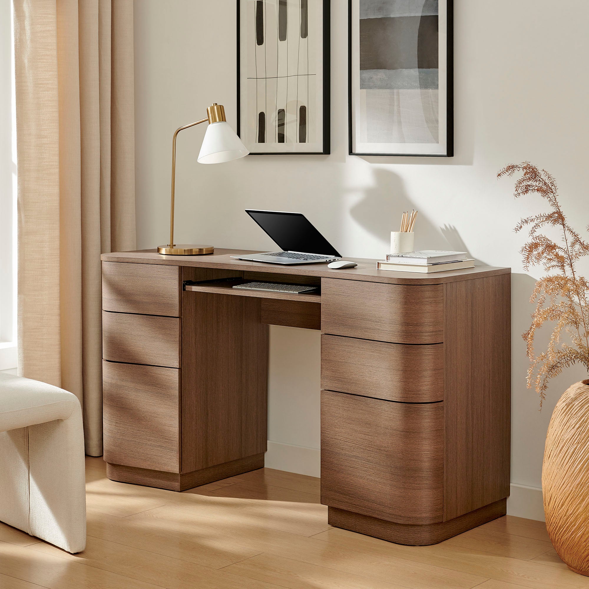 Brushed Brown Oak