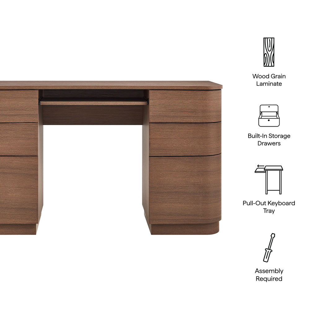 Brushed Brown Oak