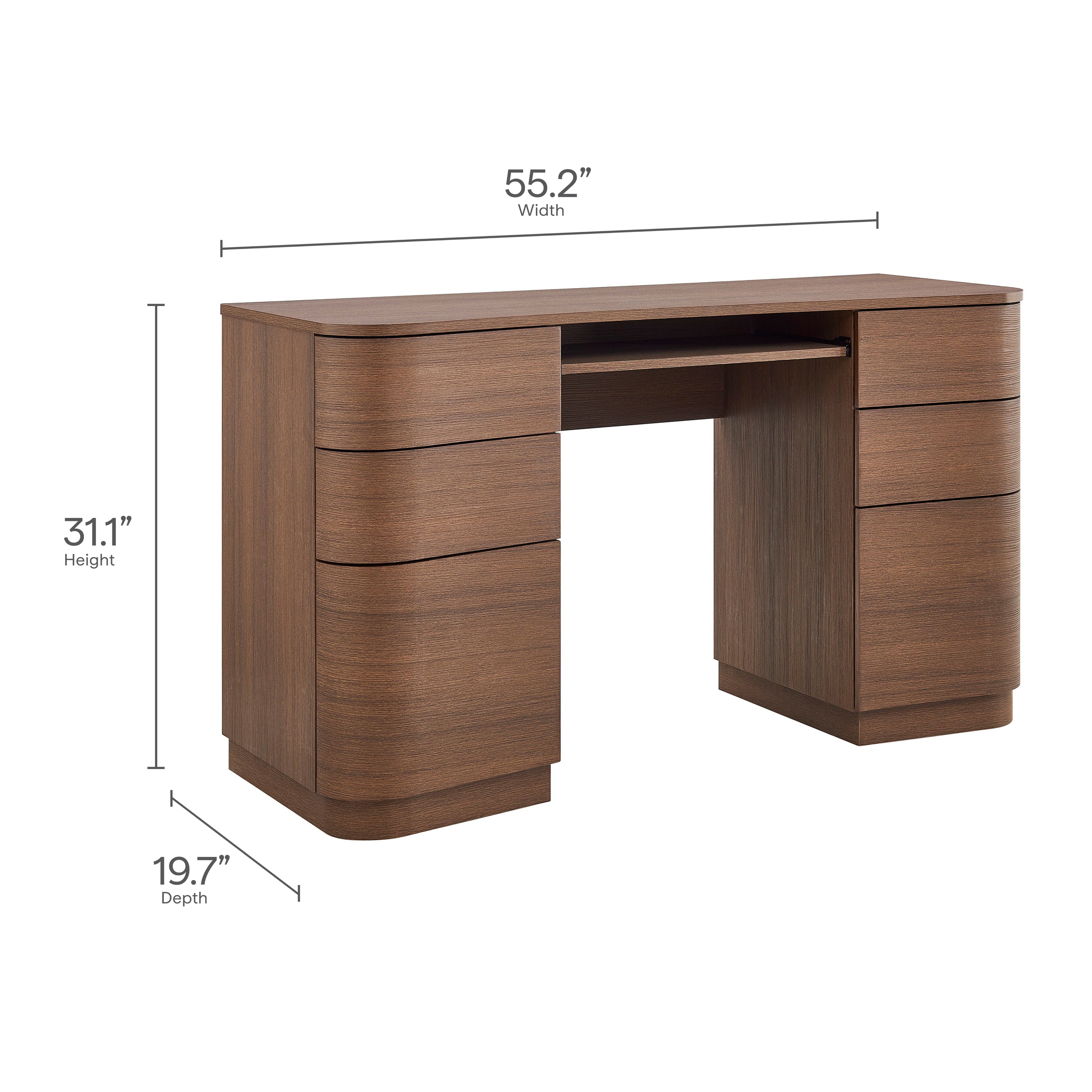 Brushed Brown Oak