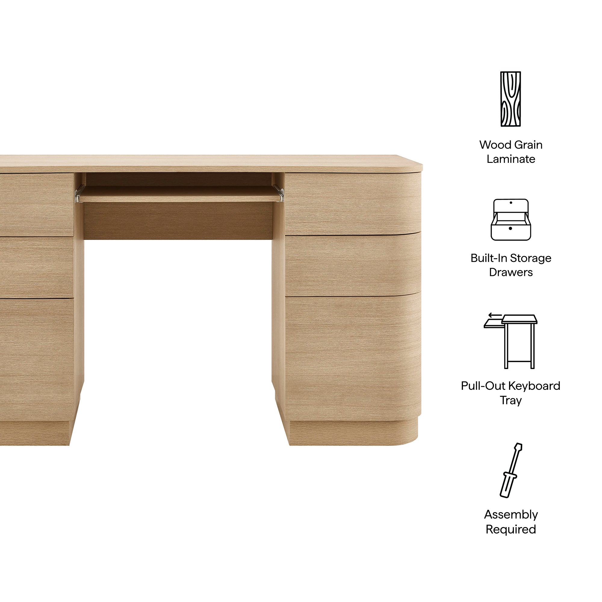 Brushed Light Oak