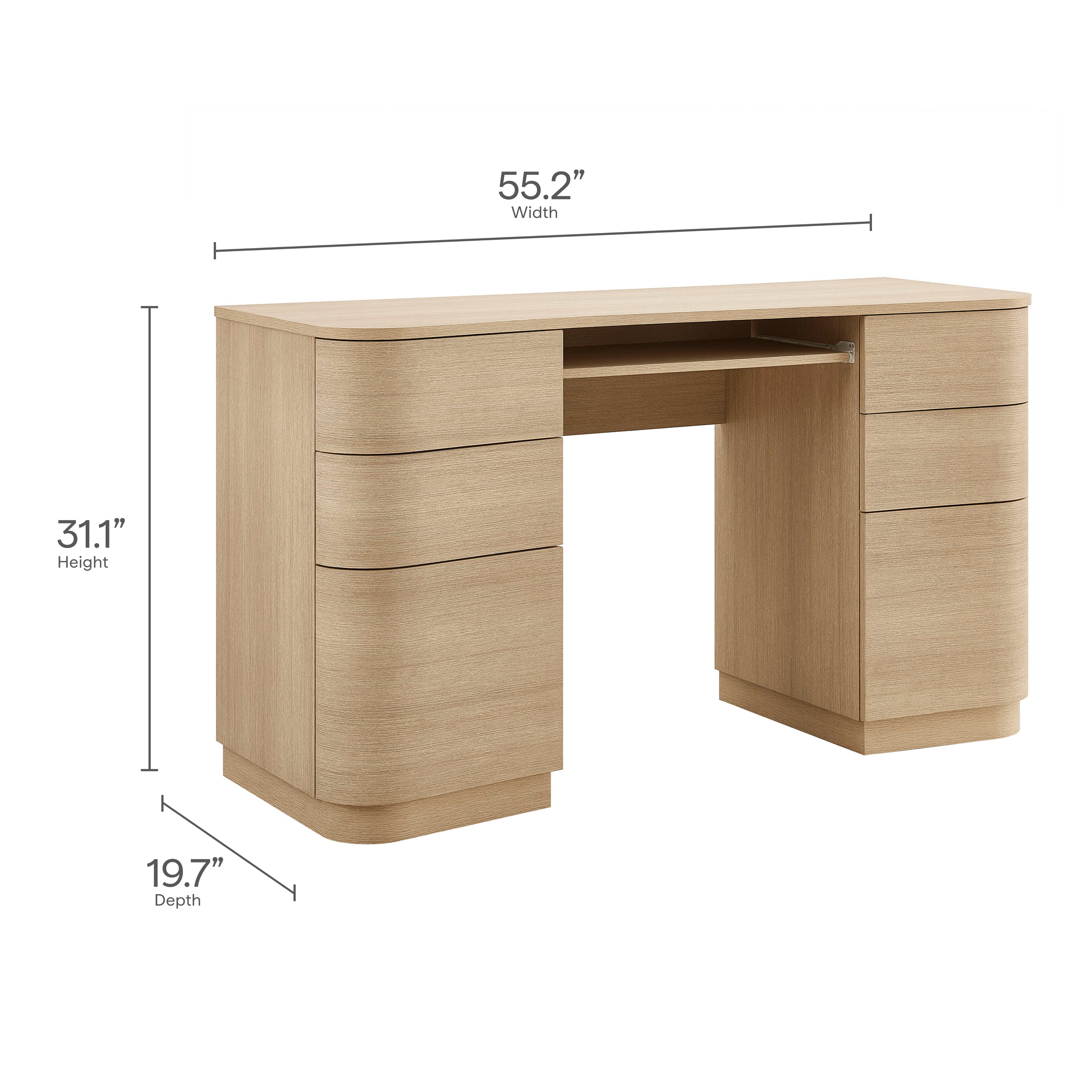 Brushed Light Oak