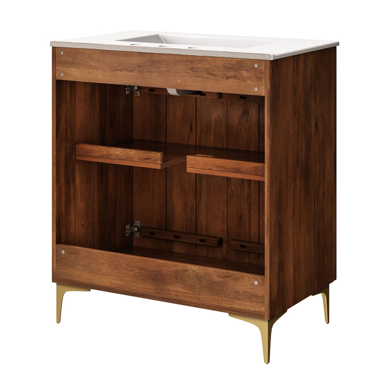 Walnut White