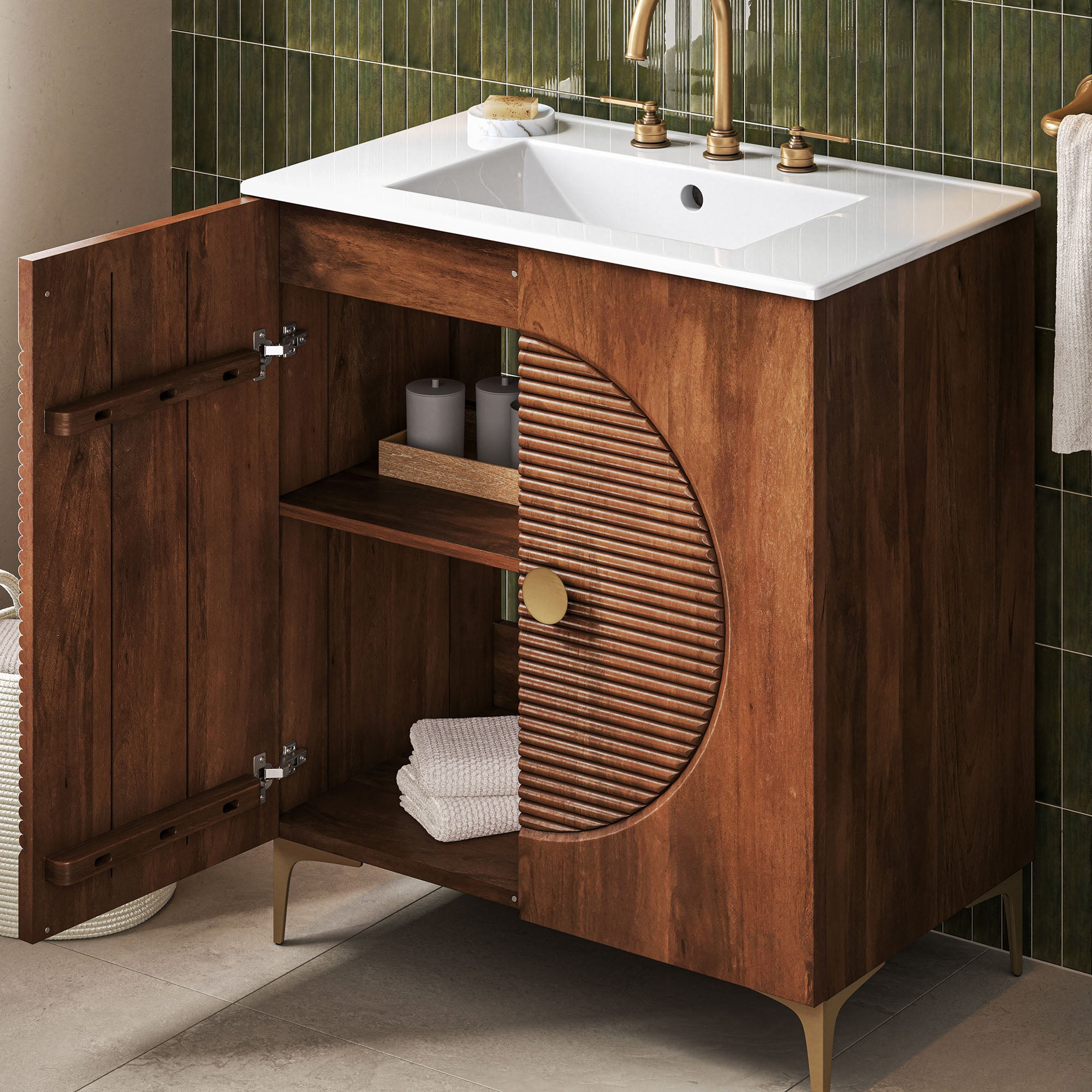 Walnut White