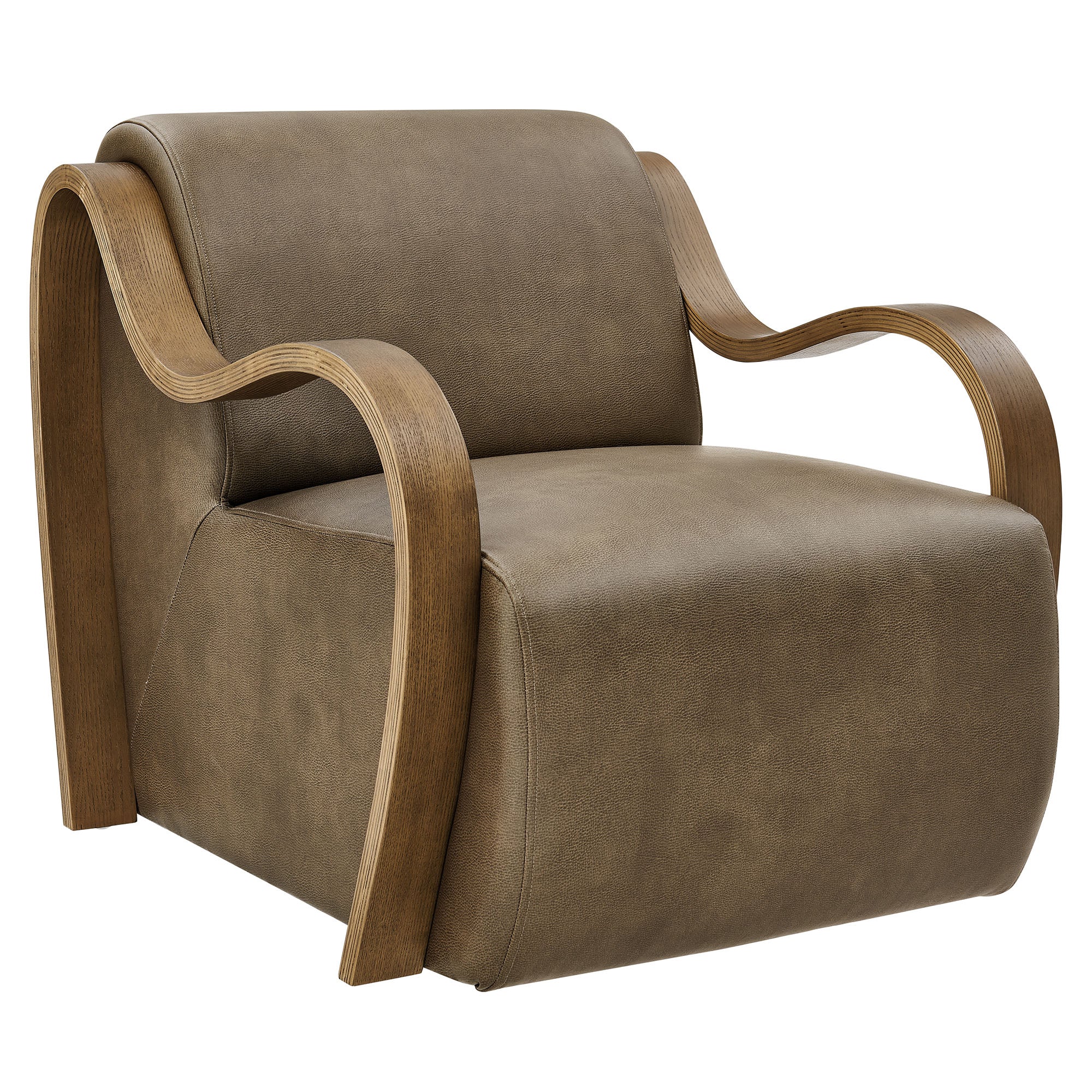 Atrium Lattice Boucle Accent Armchair – Modway