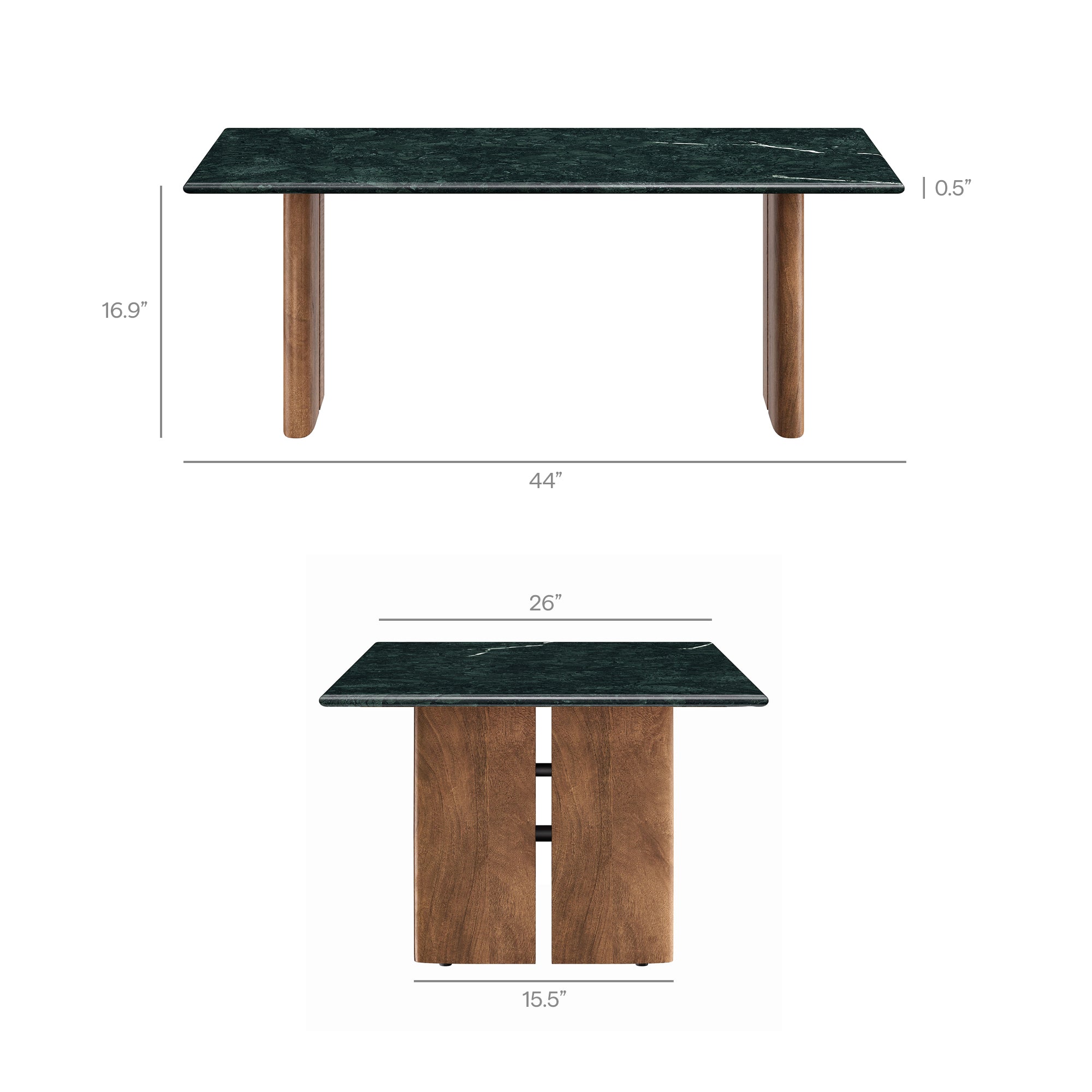 Walnut Green Marble