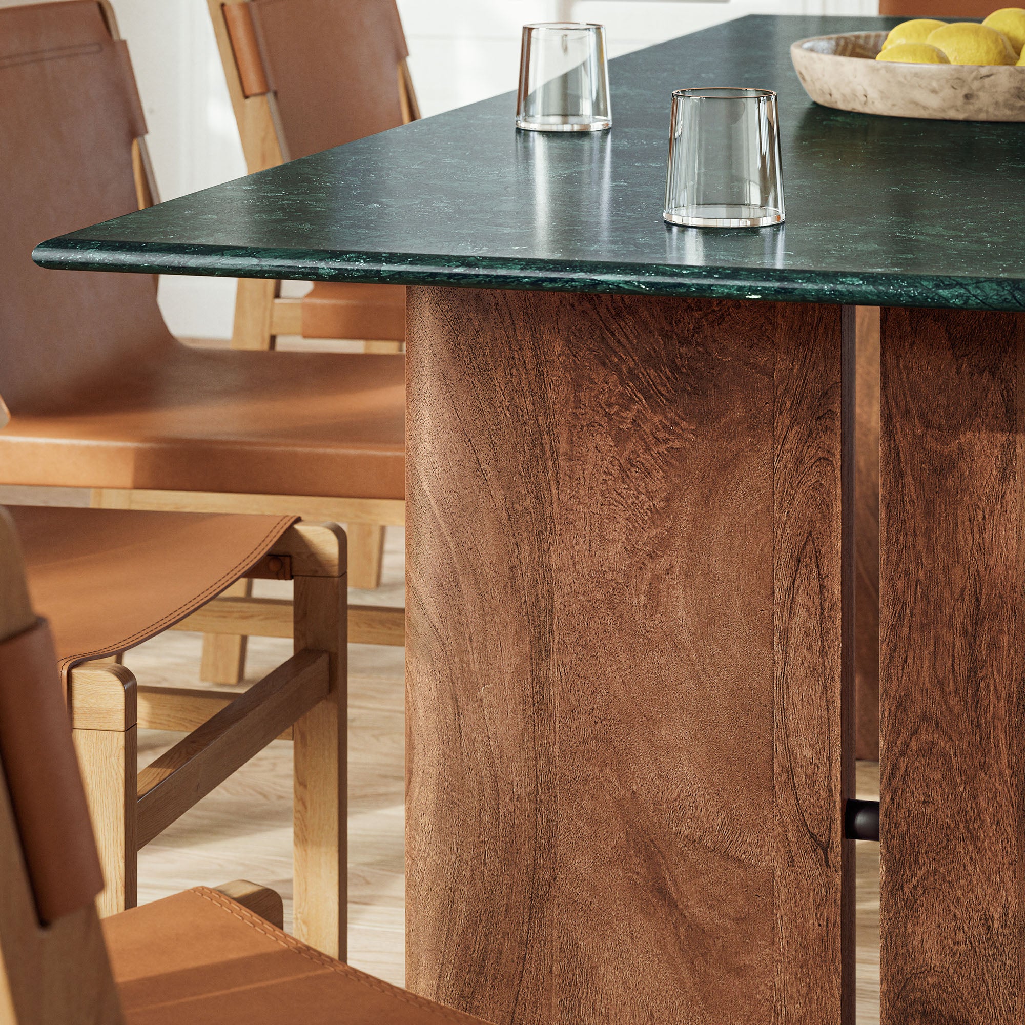 Walnut Green Marble