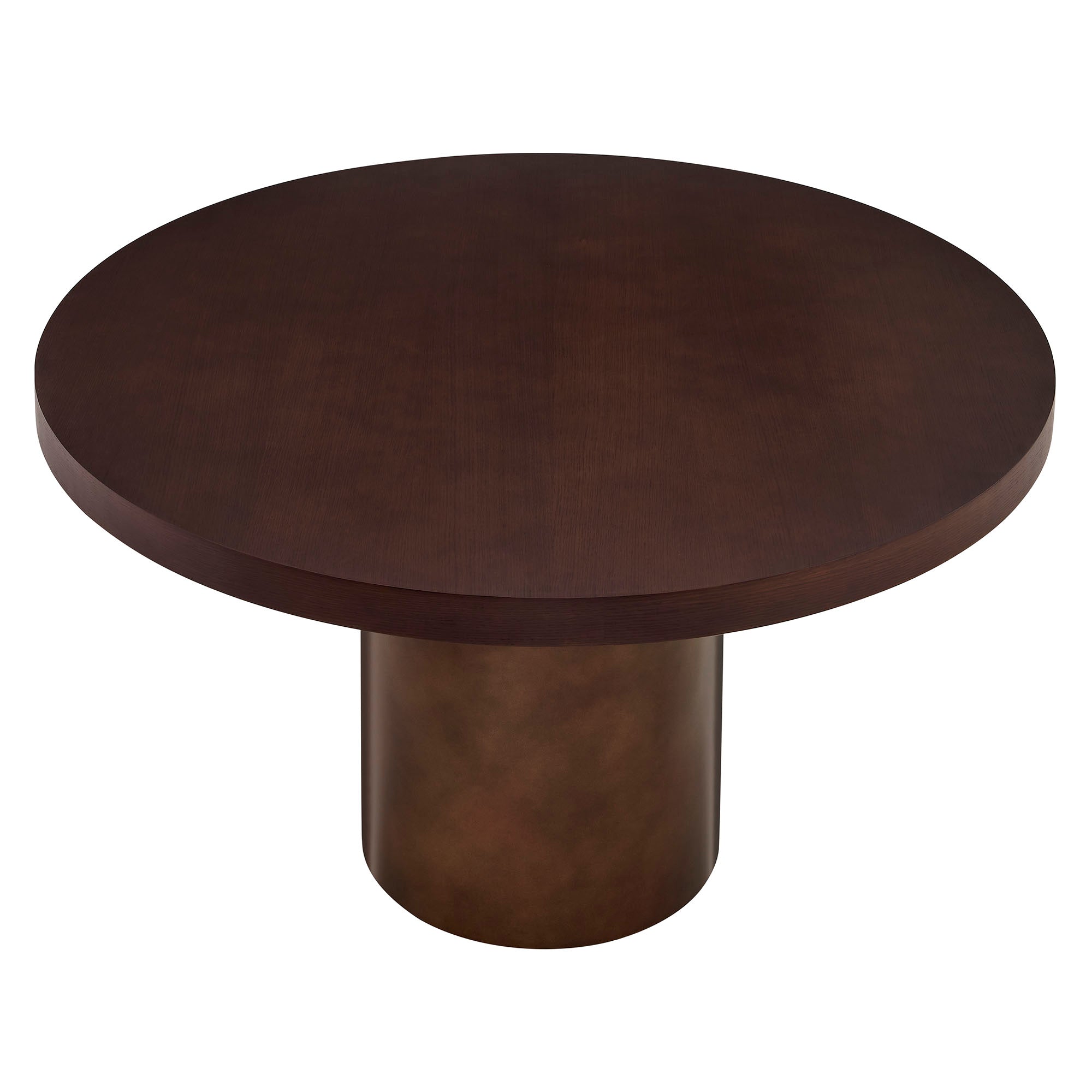Dark Walnut Burnished Brass