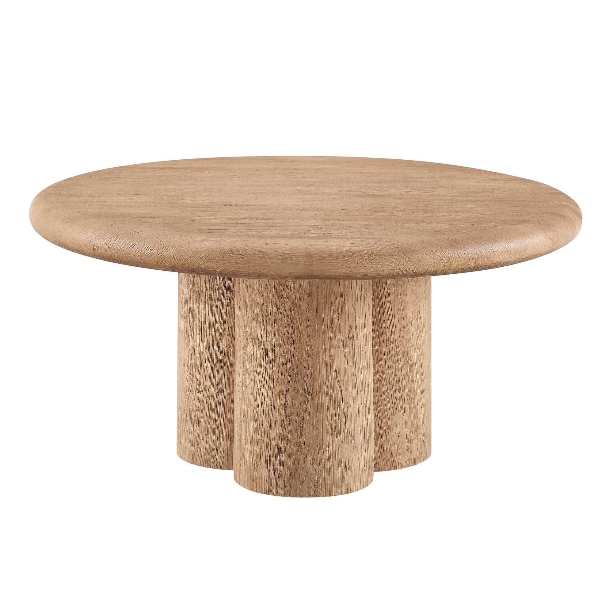 Tori 31 Inch Round Indoor and Outdoor Coffee Table – Modway