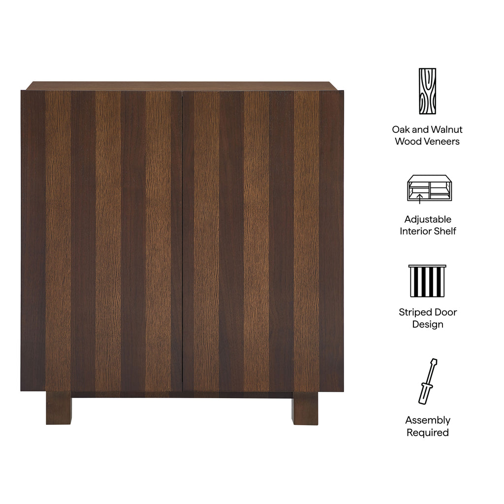Dark Walnut Stripe