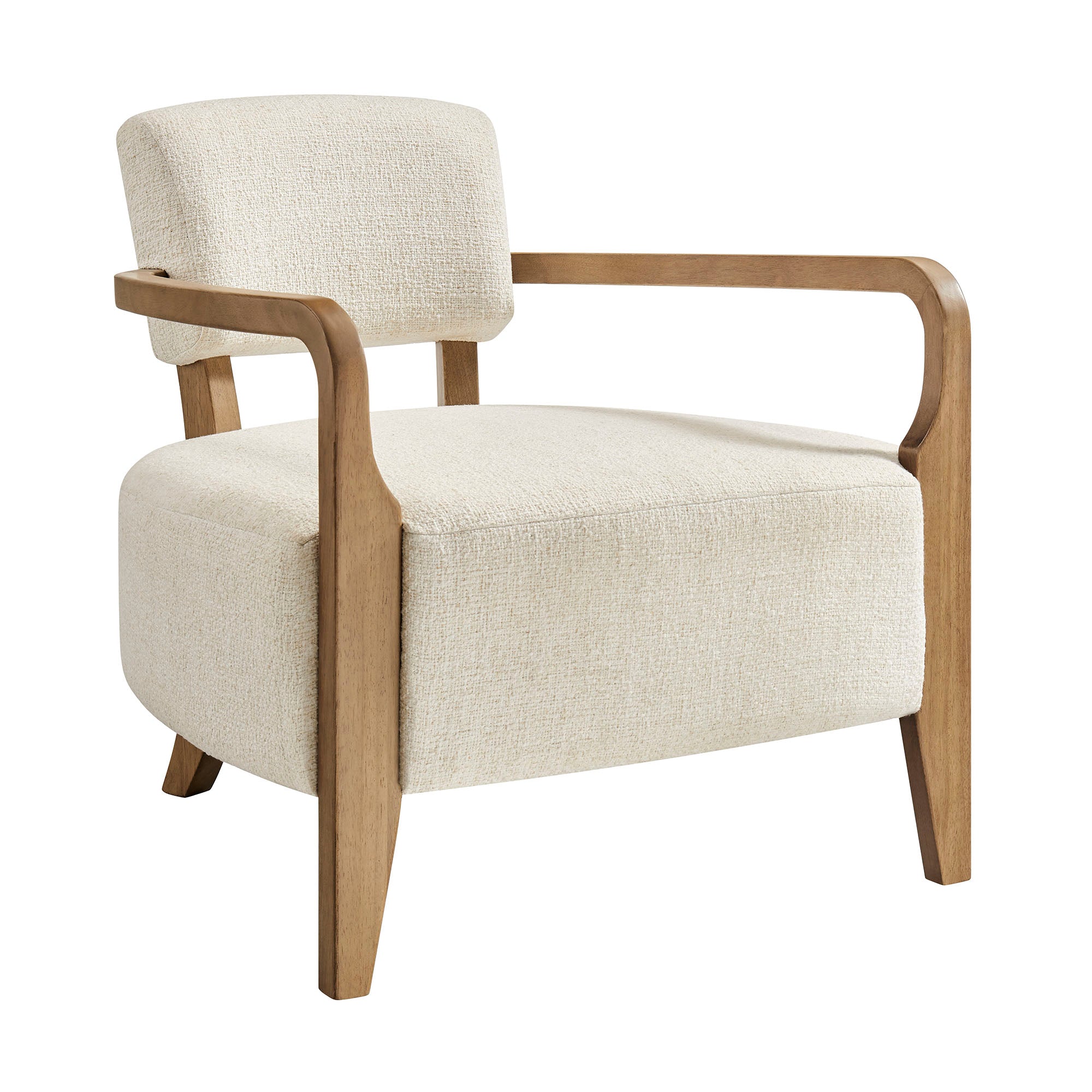 Zinnia Striped Fabric Upholstered Accent Chair – Modway