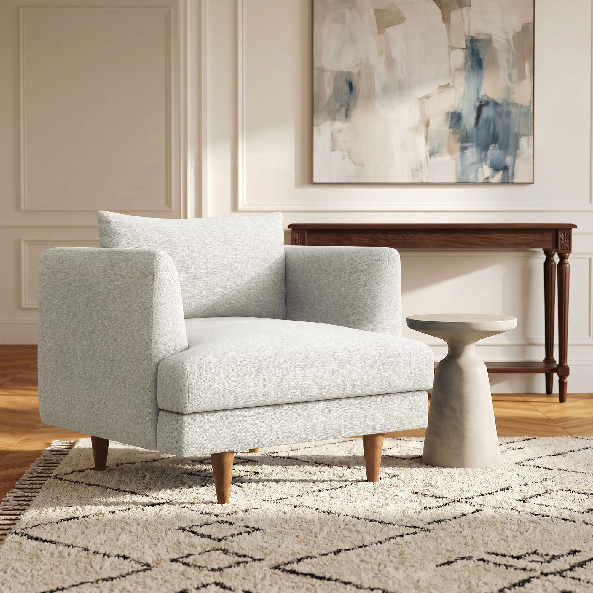 Zoya Down Filled Overstuffed Armchair – Modway