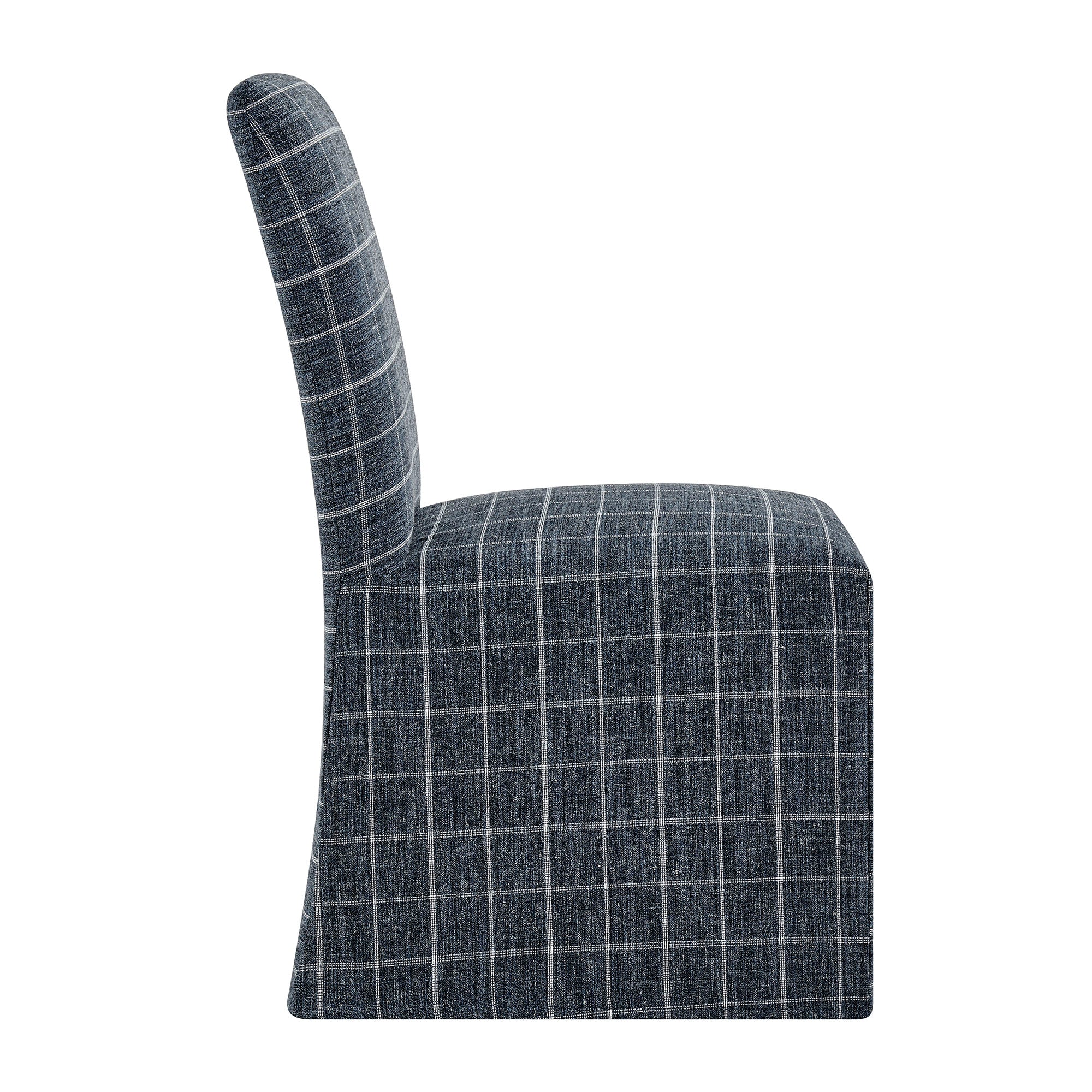 Denim Windowpane Check