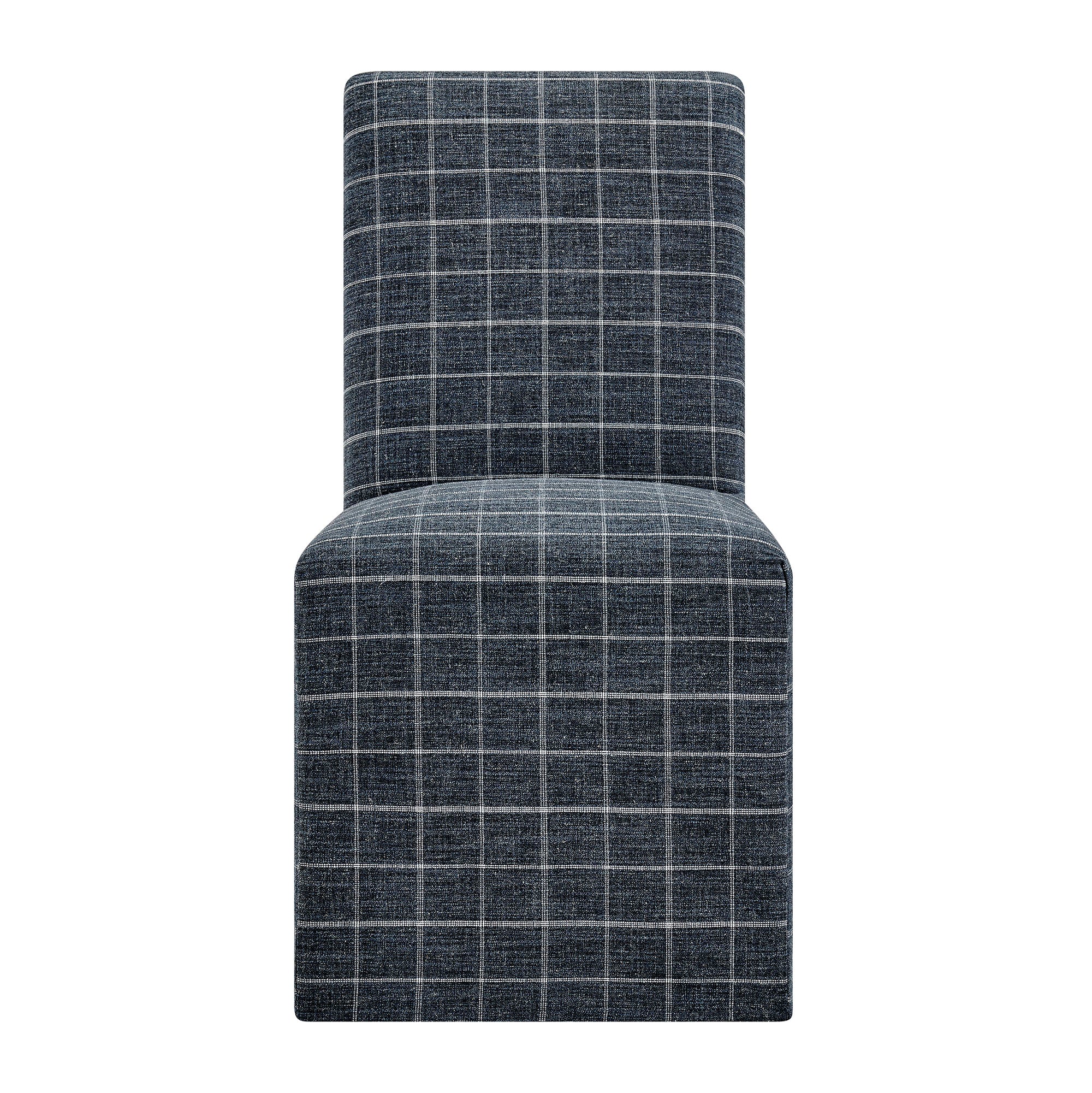 Denim Windowpane Check